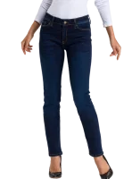 Dámske džínsy CROSS JEANS Anya tmavomodré