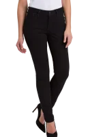 Dámske džínsy CROSS JEANS Alan black