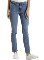 Dámske džínsy CROSS JEANS Anya classic blue - vyšúchané