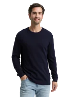 Pánsky sveter TOM TAILOR modrý