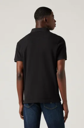 Pánske polo tričko  LEVI'S čierne