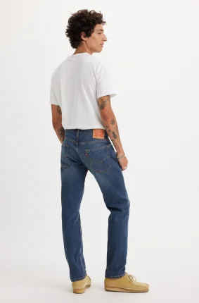 Pánske džínsy LEVI'S 502 klasicky modré-sprané-30/32