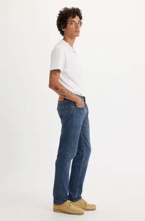 Pánske džínsy LEVI'S 502 klasicky modré-sprané-30/32