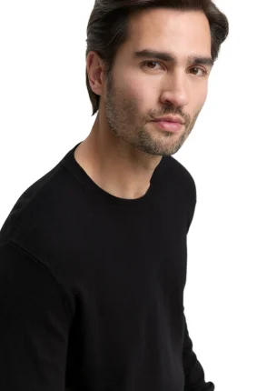 Pánsky sveter TOM TAILOR čierny - XL