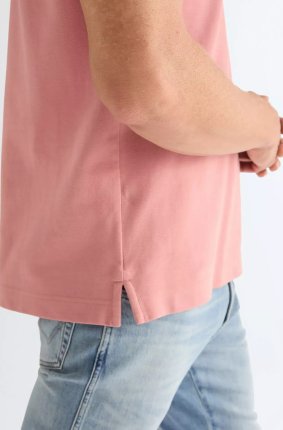 Pánska polokošela WRANGLER ružová - XL