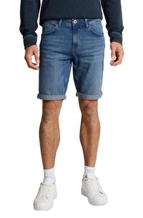 Pánske džínsové kraťasy TOM TAILOR TTJosh klasicky modré - 31
