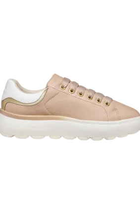 Dámske tenisky GEOX Spherica ružovo-zlaté - 41