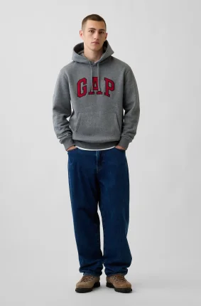 Unisex mikina GAP sivá - XXL