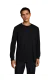 Pánske tričko TOM TAILOR s dlhým rukávom čierné - L