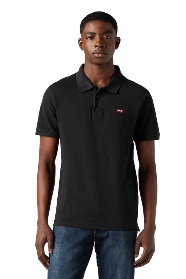 Pánske polo tričko  LEVI'S čierne