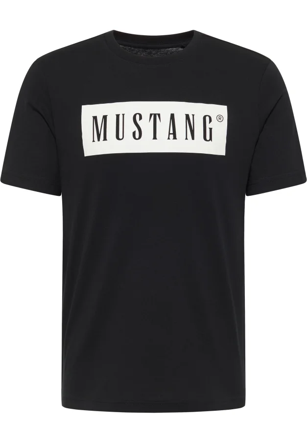 Pánske tričko MUSTANG čierne-L