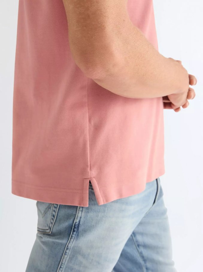 Pánska polokošela WRANGLER ružová - XL