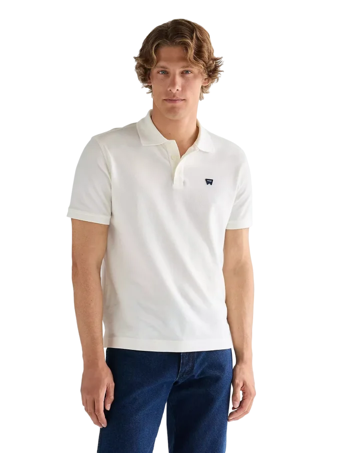 Pánska polokošela WRANGLER biela