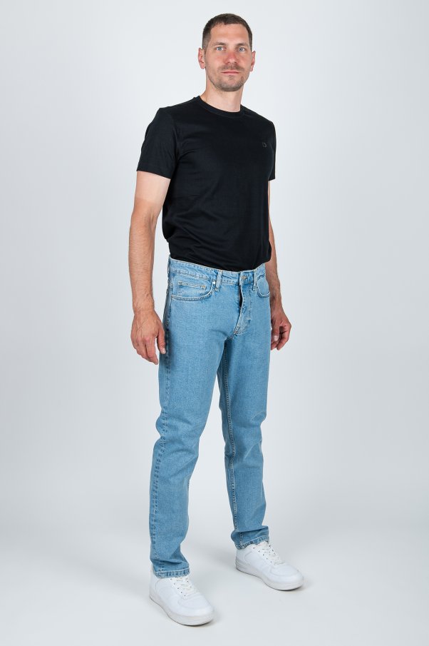 Pánske džínsy CROSS JEANS Trammer svetlo modré-sprané - 31/32