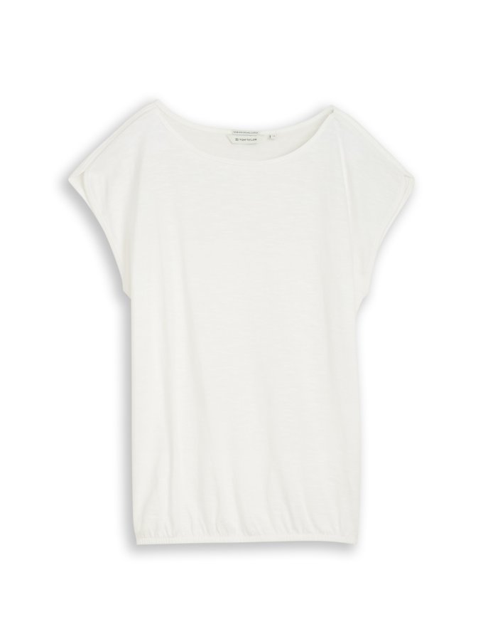 Dámska blúzka TOM TAILOR biela - XL