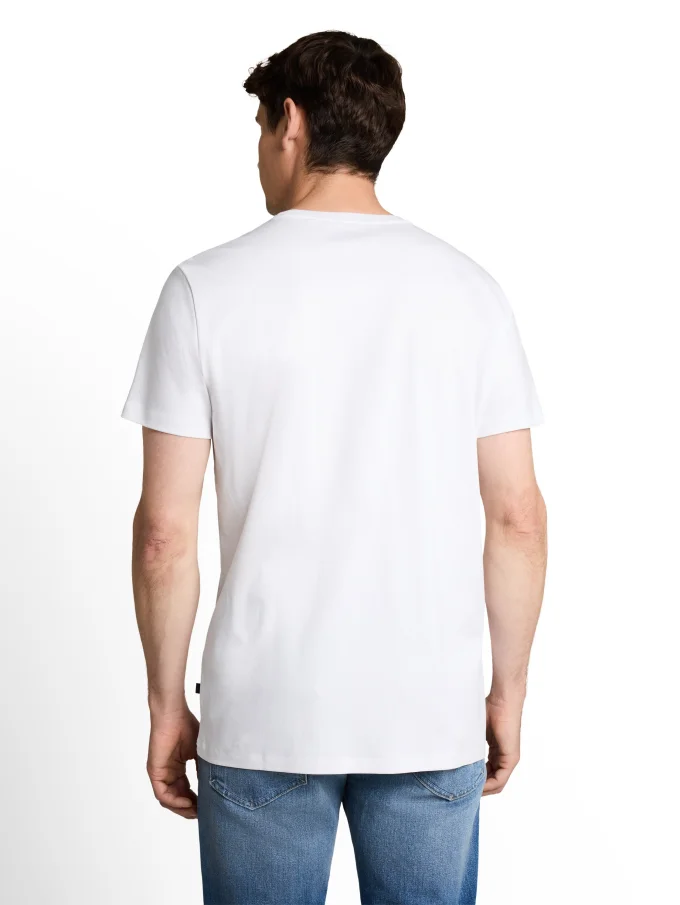 Pánske tričko TOM TAILOR bielé - XL