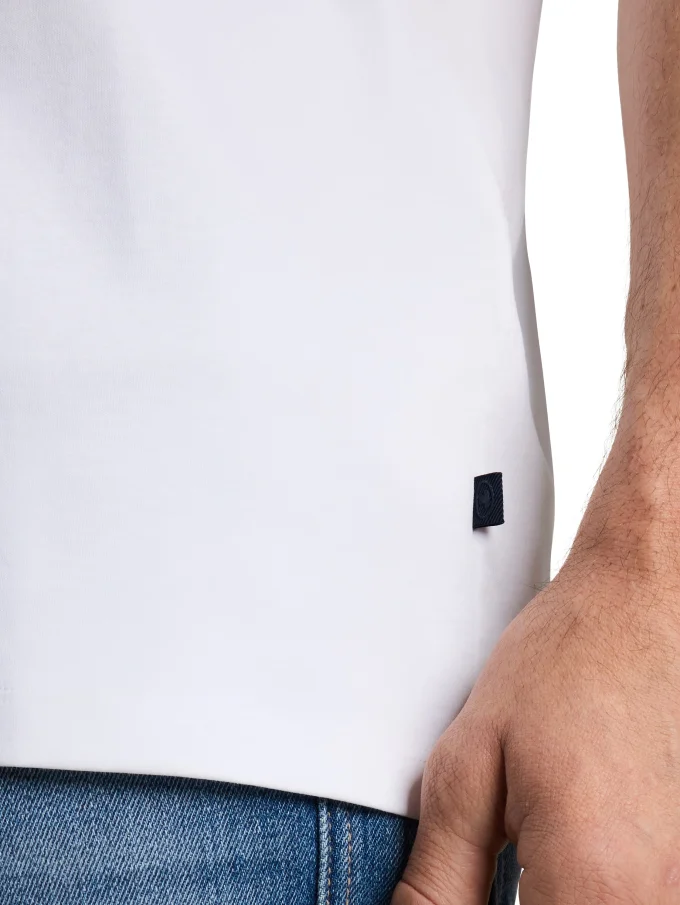 Pánske tričko TOM TAILOR bielé - XL