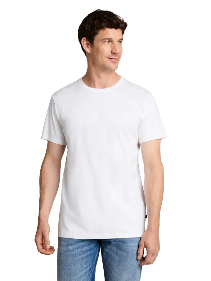 Pánske tričko TOM TAILOR bielé - XL