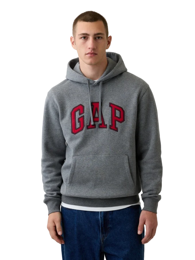Unisex mikina GAP sivá - XXL